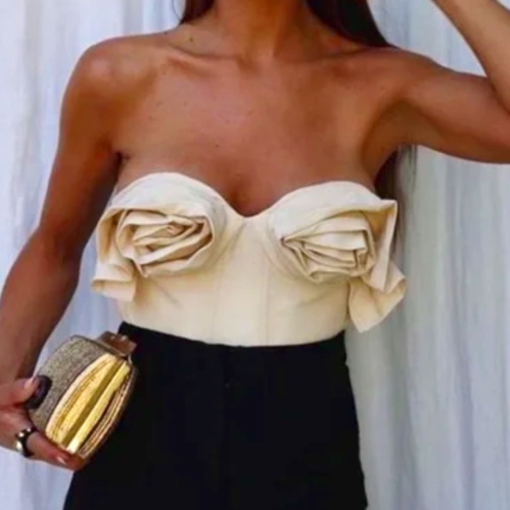 FLORAL BUSTIER LIMITED EDITION